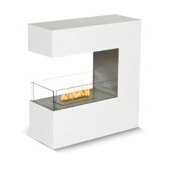 Напольный переносной билкамин Portable BioFire белый