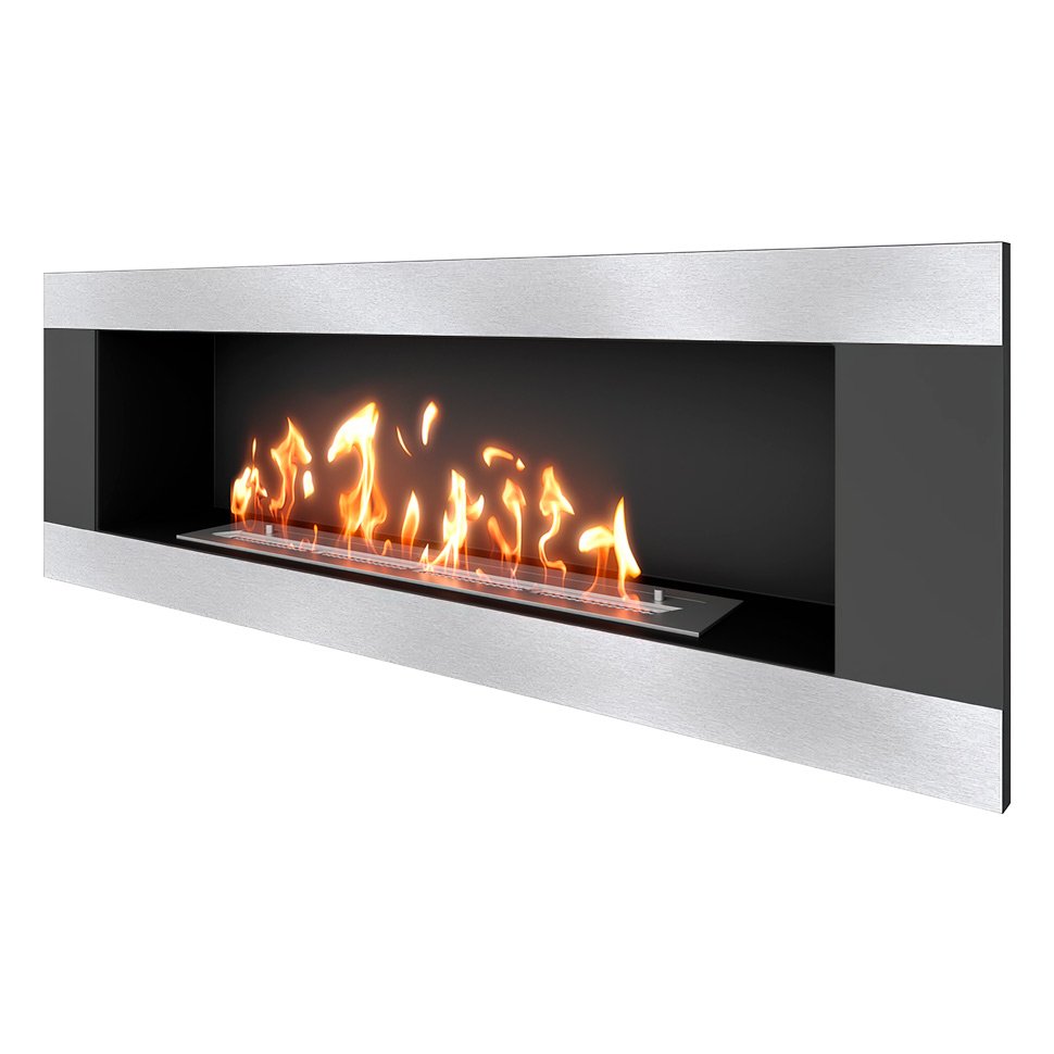 Биокамин встраиваемый SteelHeat LONG-H 1200 Small Биокамин встраиваемый SteelHeat LONG-H 1200 Small