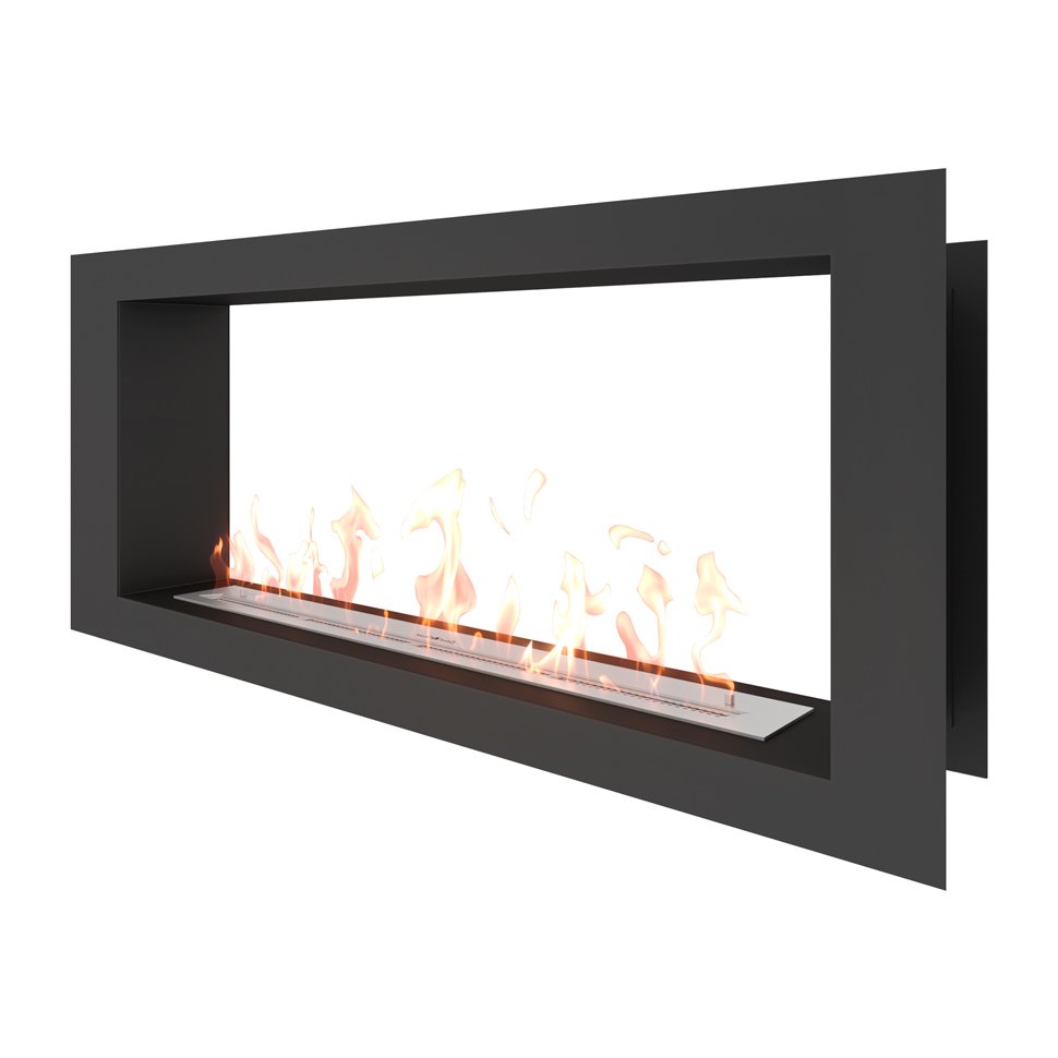 Биокамин сквозной SteelHeat LONG 1300 Биокамин сквозной SteelHeat LONG 1300