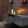 Биокамин встраиваемый в тумбу Steelheat Stand 1300 белый фото 4