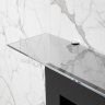 Стеклянная полка для биокамина Opti white 1500 фото 4