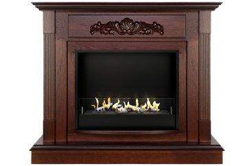 Биокамин в портале Firezo Madrid Светлый орех, стандарт