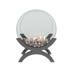 Биокамин IRIS СРЕДНИЙ серый