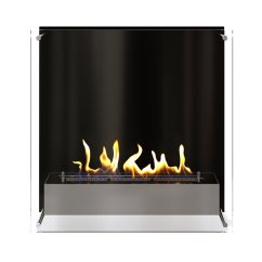Настенный биокамин Firezo Taglio vetro 500, стандарт
