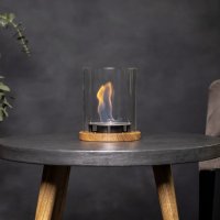 Столик с биокамином Catterheim UNO GRAPHITE NATUR